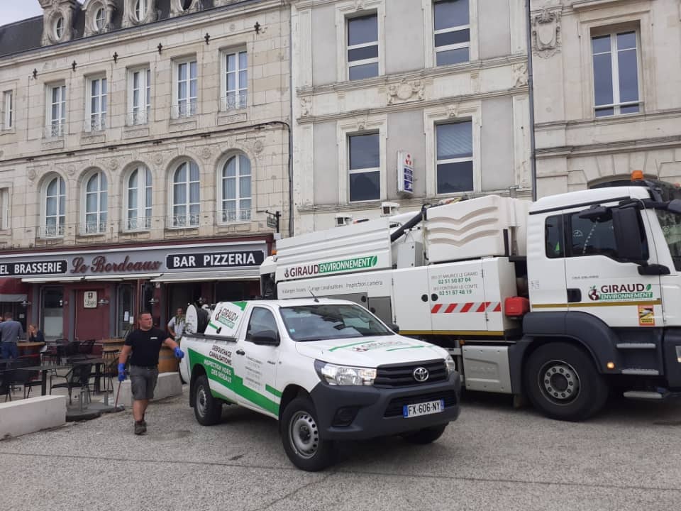 Réalisations de Giraud Environnement entreprise de curage à Saint-Maurice-le-Girard